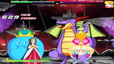 Watch as the beautiful Futanari RB and Mika take on Ero Bowow in an epic battle of love and lust!