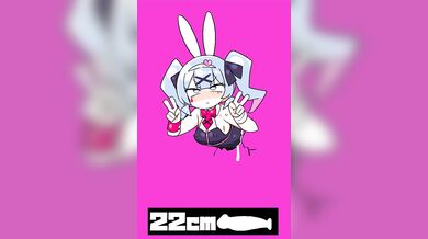 Watch the video to see a big rabbits erotic reaction to different size dildos in its cute little hole!