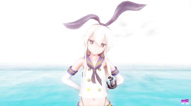 I am a demon queen, and my name is Shimakaze I have come to gift you with some panty shots featuring Delor from MMD R15 Let the hentai porn begin!
