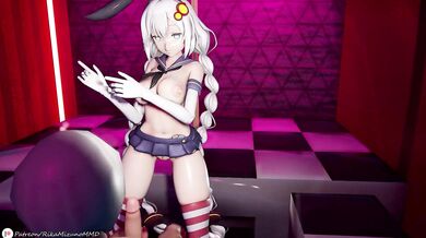 Sexy Mi Mi Mi Dance - Kizuna Akari (Shimakaze Cosplay)