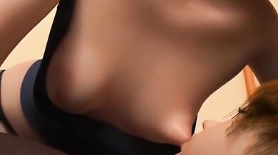 My Slutty Neighbor Gets Roughed Up By Her Boyfriend In The Apartment!