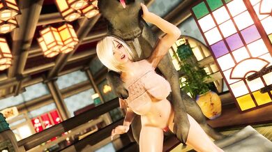 Watch as a young woman explores her sexuality with a canine companion in A Puppy Love Affair