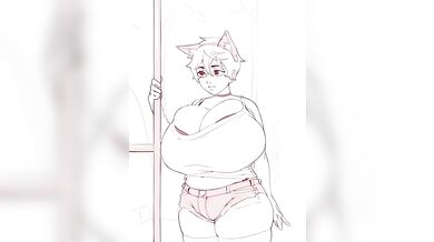 The Big Boobs Bouncing Babysitter