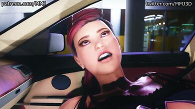 Watch two Futa sisters engage in hot MMJ action during their pit stop!