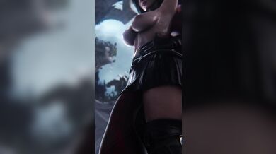 Watch as the powerful witch Yennefer takes on a whole new level of pleasure when shes filled up with Scrappy-Cocos massive cock