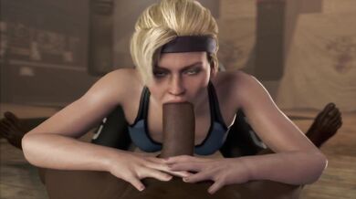 Analizing the Big Black Dick with Cassies Mouth