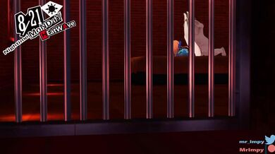 In Persona 5, the protagonist faces a bad end on Futabas Chapter as Mr Impy takes his place to sleep with her mother