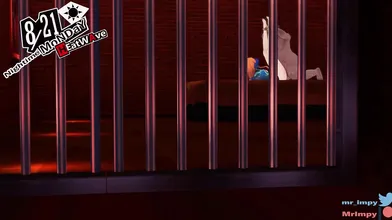 In Persona 5, the protagonist faces a bad end on Futabas Chapter as Mr Impy takes his place to sleep with her mother