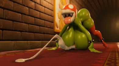 Piranha in the Hallway - Wife Restrained in Zyrex Frame