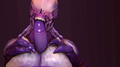 Watch as the Hell Knight Slut eagerly seeks out a cock to satisfy her insatiable desires!