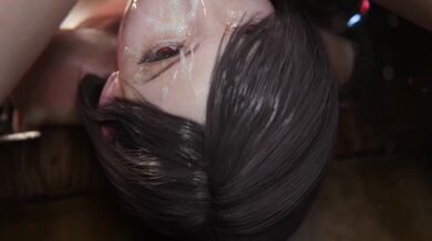 Fantasy Cumshot - Tifa Deepthroats a Bulge Explosion