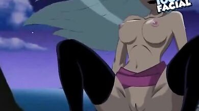 Squirt on My Face! Ben Tennyson and Charmcaster Get Inked Up in Hentai Facial Fun