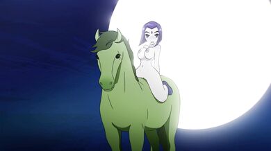 The Temptation of the Mature Nymphomaniac Witch Raven-chan and Her Lustful High School Student Trainee, Gurumi