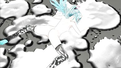 Miku Gets Double Penetrated in the Great Outdoors as a Challenge for Zien and Zao