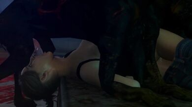 Watch as Claire X Dogs gets up to some naughty fun with her dogs in this hentai SFM video by DarktronickSFM