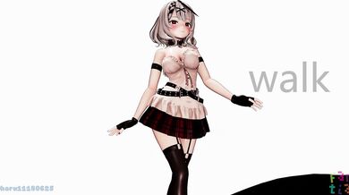 The Rhythm Wailking Chloe walks only with her perfect ass