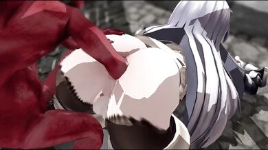 The Mighty Femboy Knight is Fisted by a Goblin Maiden in a Sexy Fantasy World!