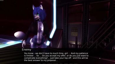 Erotic Encounter with the Space Pirate and Krystal - The Legend of Krystal [ShineSL]