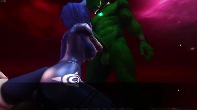 Erotic Encounter with the Space Pirate and Krystal - The Legend of Krystal [ShineSL]