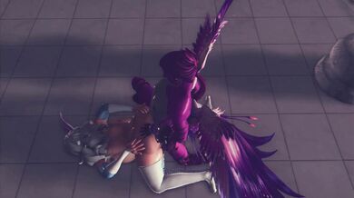 Spongebob and Patrick Meet Azalea and Shayera in The Summoning Vol 5