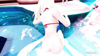 MMD - Pool Surprise Part 4 [Girls Day Expectation]