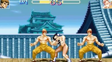 The epic battle between the strongest dragon Feilong and the sexiest angel Chunli! Who will emerge victorious?