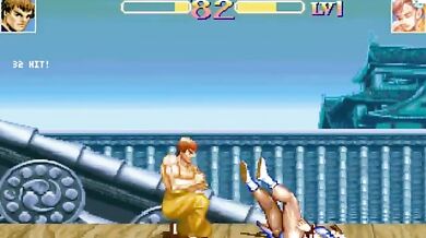 The epic battle between the strongest dragon Feilong and the sexiest angel Chunli! Who will emerge victorious?