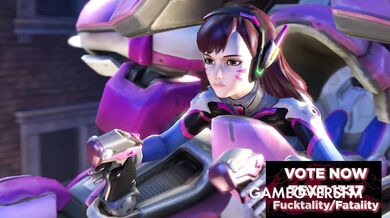The Overwatch sex goddess, DVa and the ultimate man, Demo-Man come together in a steamy hentai porn scene that will leave you breathless!