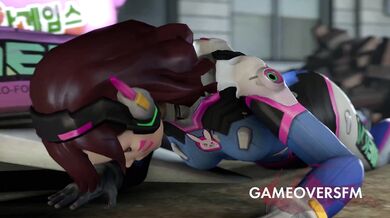 The Overwatch sex goddess, DVa and the ultimate man, Demo-Man come together in a steamy hentai porn scene that will leave you breathless!