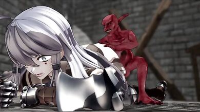 Goblin punishing the Hero