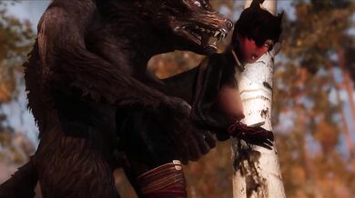 Izzyguy1234 presents The Half-Khajiit and the Werewolf: A Tale of Instinctual Urges