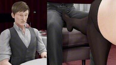 Rebecca and her best friend Elizabeth, who love to eat cum so much that they open up a cafe where they can eat as much cum as they desire every day