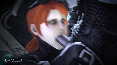 The Ultimate Challenge: Red vs Blue Hentai Frenzy! Carolina Gets Throated and Facialized by an AnKhajiit Seductress!