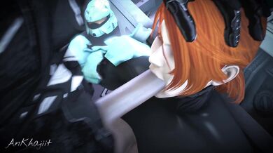 The Ultimate Challenge: Red vs Blue Hentai Frenzy! Carolina Gets Throated and Facialized by an AnKhajiit Seductress!