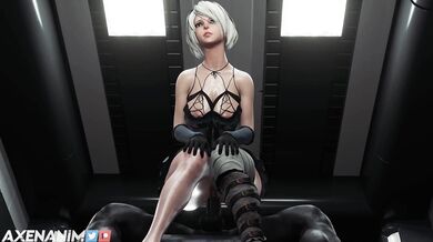 Sexy Secretary 2B Riding Dildo While Working at the Office [DLCSXENAX]