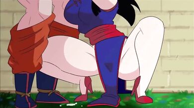 Chibi gets a Blowjob from her Lover