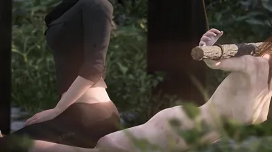 Cumming for Lara: The Dominant Chiyo Ties Fatcat17 in Femdom Hentai Porn