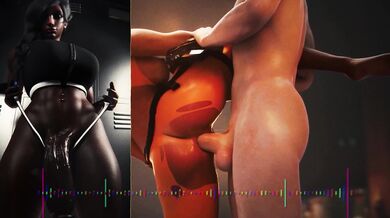 Grenade Expert Mercy Gets Assaulted by Soldier: 76 in Overwatch Hentai Porn