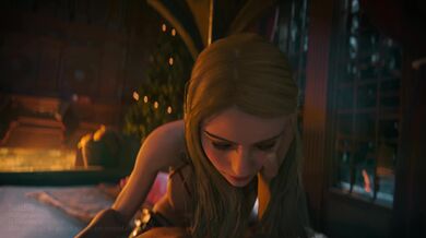 The Snow Queen loves to be covered in hot cum after a long winter day