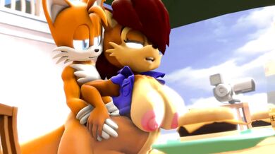 Tails, X Sally, and the Amazing Spiderman 123! The XXX Superhero Adventure!