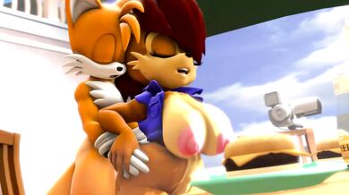 Tails, X Sally, and the Amazing Spiderman 123! The XXX Superhero Adventure!