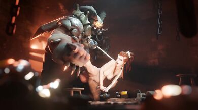 Fantasy Pregnancy of Brigitte and Demon