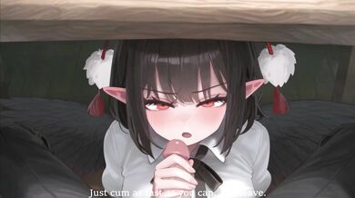 Aya getting fucked by 4 big dicks simultaneously [Henkawa]