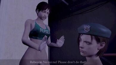 You are given the name of a new hentai porn video, Jill Futa Rebecca Part 2 What happens in this video?