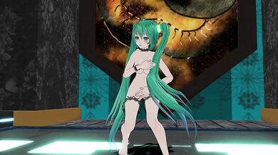 Miku the Divine Vocaloid and Hatsune Miku, the Heavenly Songstress, Sing their Way to Nirvana