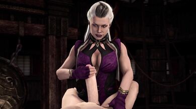 Watch Sindel give a hand job in this new hentai porn video!