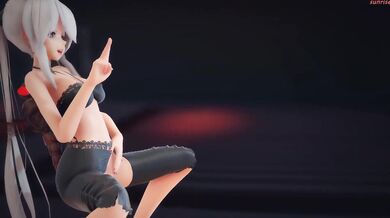 ``` MMD Sunrise: Haku and a Single Insect ```