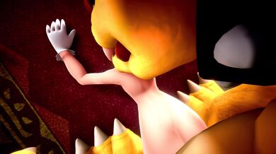 This is a 3D porn video of Princess Flower and the King, featuring all their various forms