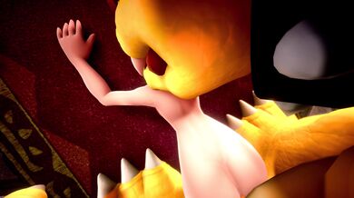 This is a 3D porn video of Princess Flower and the King, featuring all their various forms