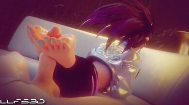 Ill do anything for a good footjob, even if it means doing it in front of my sisters!